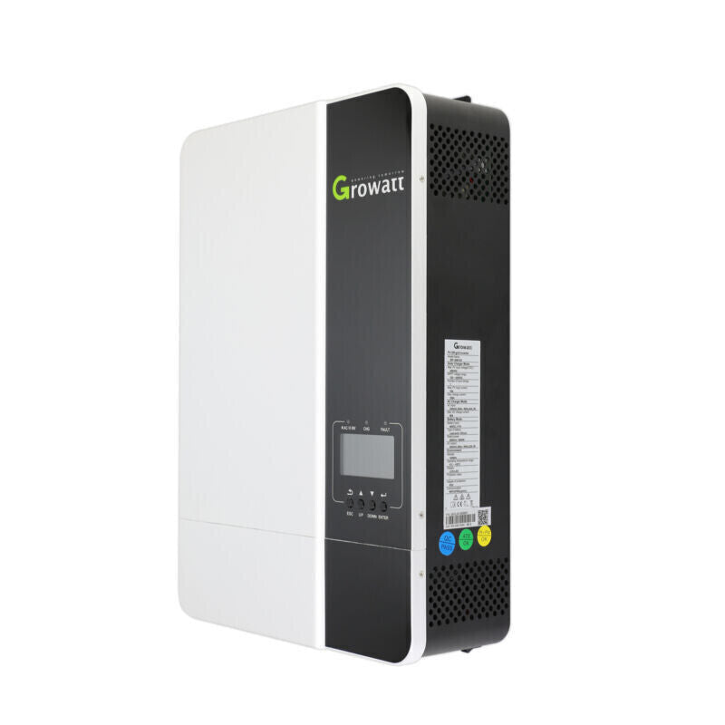 Growatt 5000W SPF5000-ES 48V Hybrid Solar Inverter Built-in MPPT Charger WIFI UK Warranty